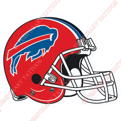 Buffalo Bills Customize Temporary Tattoos Stickers NO.435